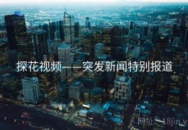 探花视频——突发新闻特别报道